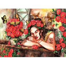 Original Painting - Just a Dreamer